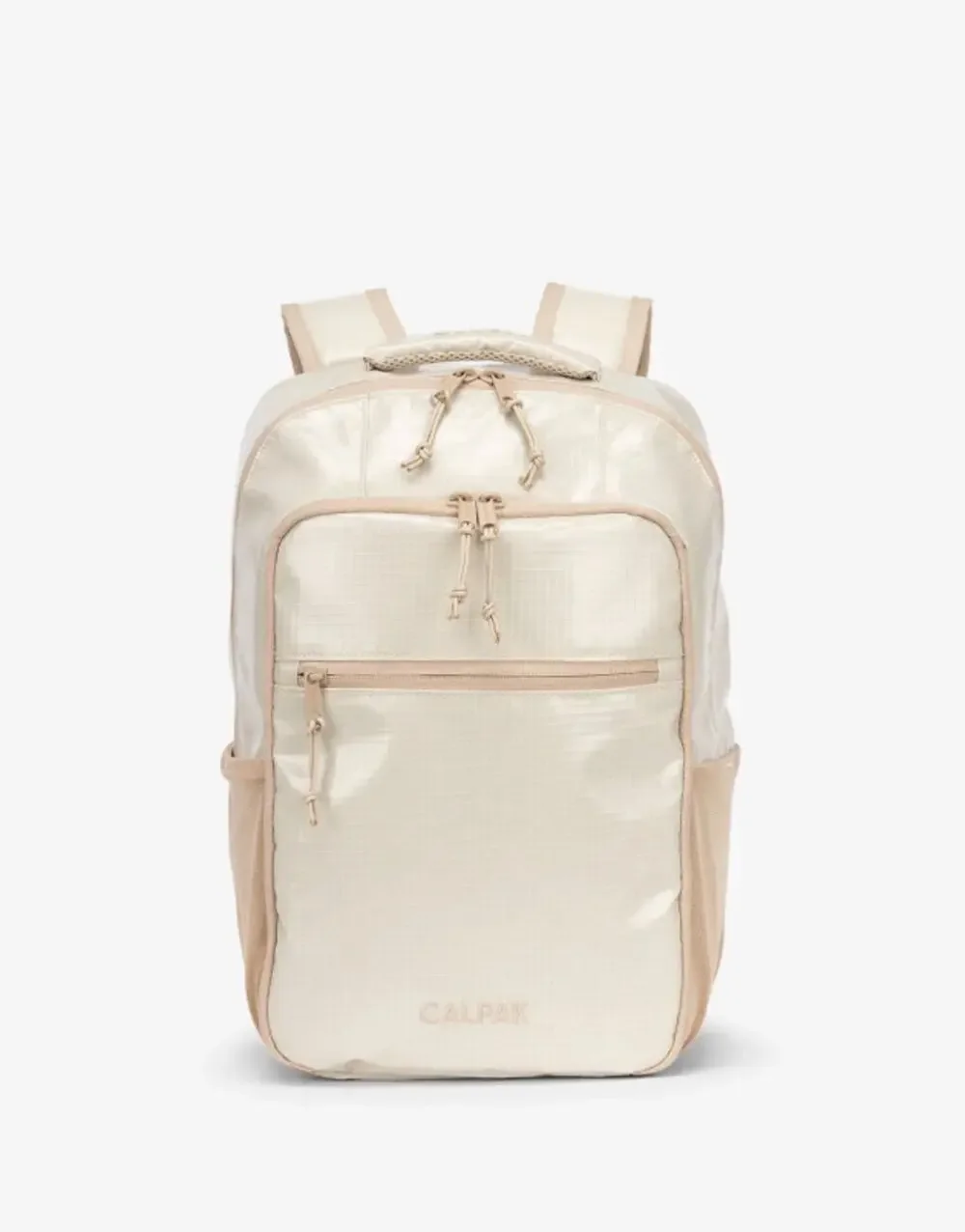 Calpak Terra White Sand Laptop Travel Backpack NWT